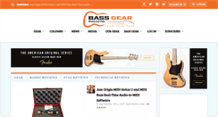 Desktop Screenshot of bassgearmag.com